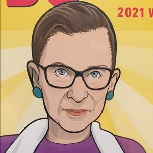 The RBG Workout 2021 Wall Calendar